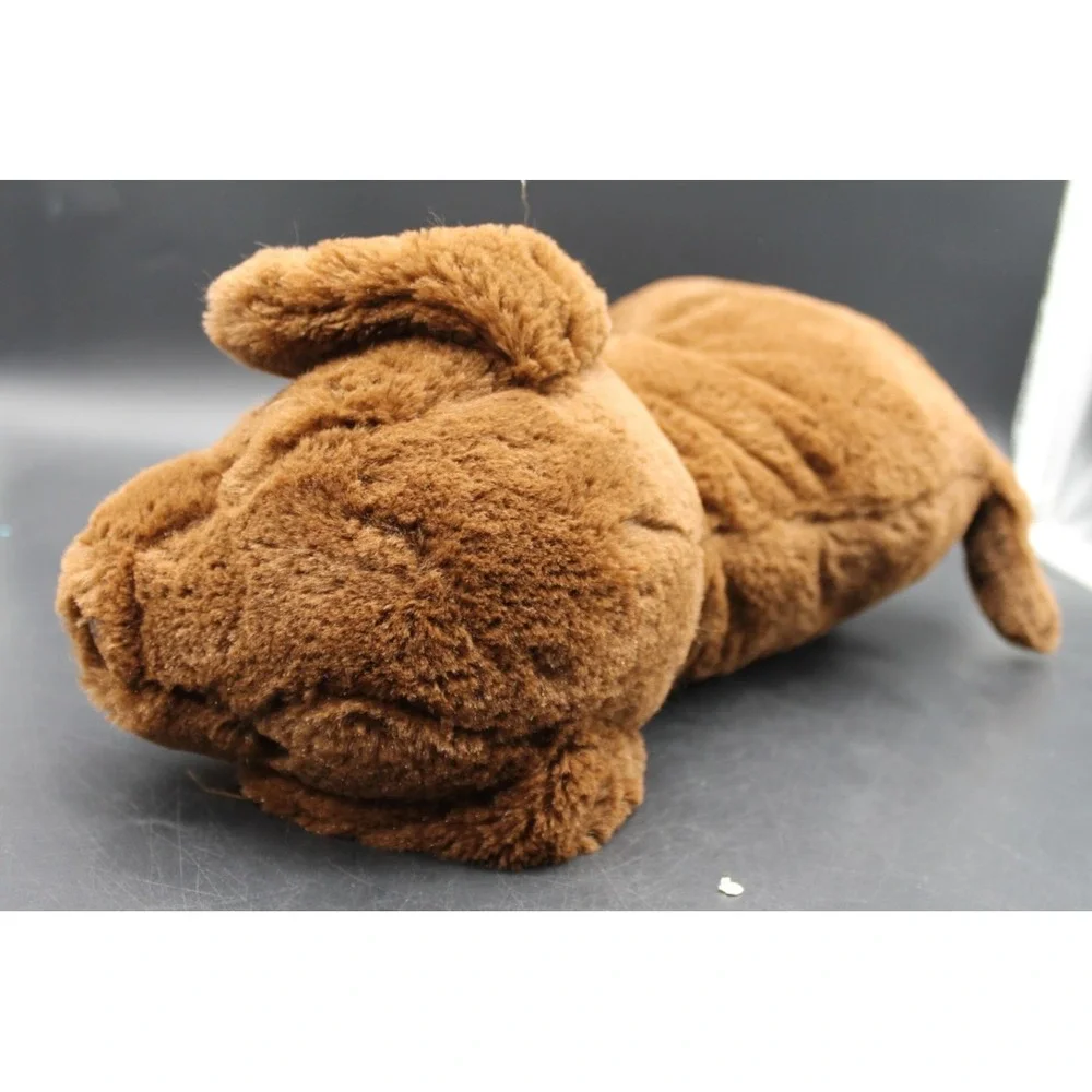 GUND Dark Brown Plush Dog Stuffed Animal Floppy Puppy Soft Toy 12